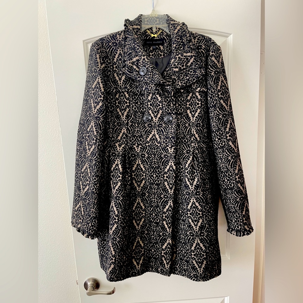 Steve Madden Brocade Coat